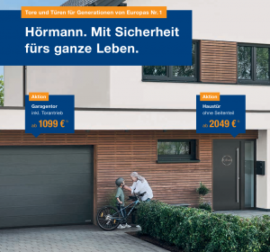 Banner für die Hörmann Aktion